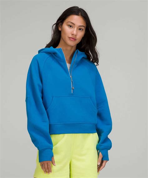 lululemon scuba half zip oversized.